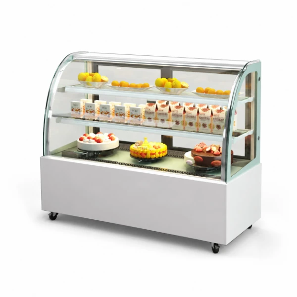 2 commercial cake display refrigerator