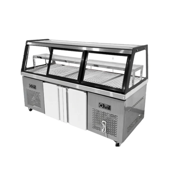 4 meat & deli display counter