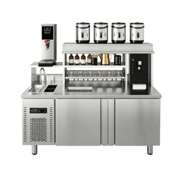 7 custom commercial beverage bar station