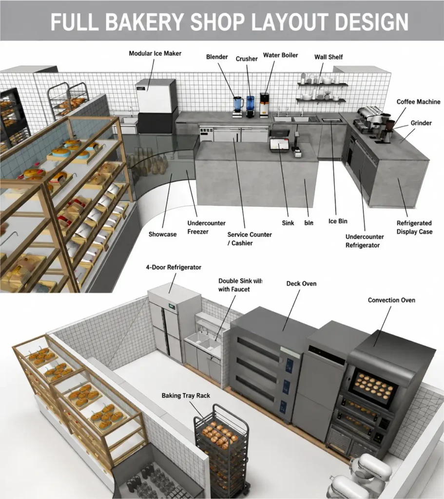 bakery and cake shop equipment guide refrigeration, layout, and buyer decisions (3)
