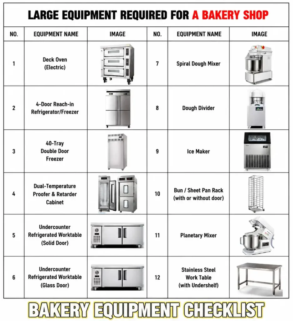 bakery and cake shop equipment guide refrigeration, layout, and buyer decisions (4)