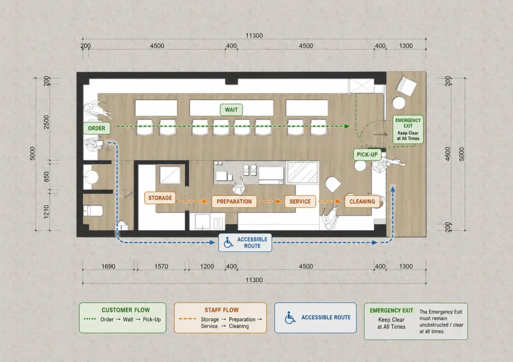 coffee shop equipment solution how do you plan refrigeration, ice, layout and utilities4