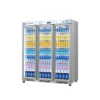 commercial beverage display cooler with glass door for beer and drinks