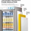 commercial glass door display refrigerator(highly flexible customization)