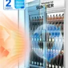 commercial beverage display refrigerator / chiller