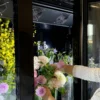 commercial flower cooler display cabinet with glass doors (复制)