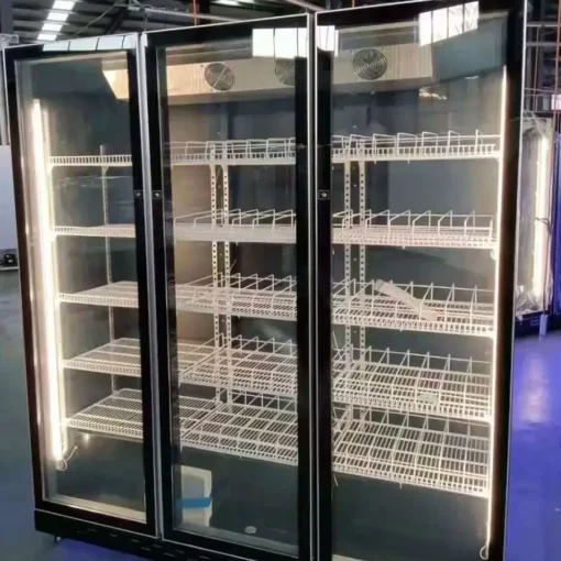 commercial flower cooler display cabinet with glass doors (复制)