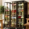 commercial flower cooler display cabinet with glass doors (复制)