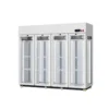 commercial flower cooler display cabinet with glass doors