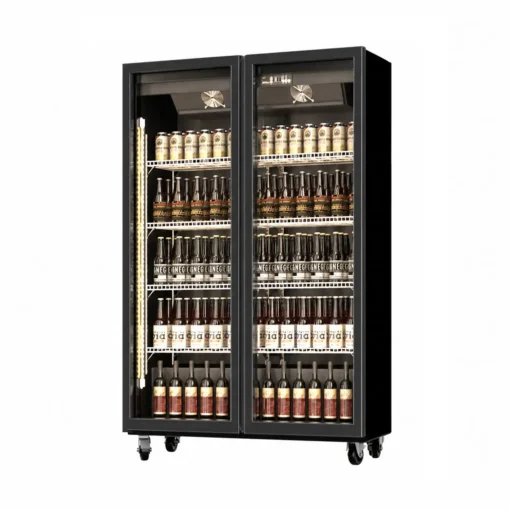 commercial beverage display cooler with glass door for beer and drinks (复制)