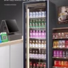 commercial beverage display cooler with glass door for beer and drinks (复制)