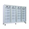 glass door display chiller (compressor location: back)