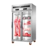 commercial meat hanging display chiller for butcher shops & supermarkets