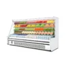 commercial multideck display chiller for supermarket fresh food merchandising