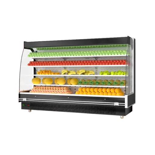 commercial multideck open chiller / supermarket refrigerated display case