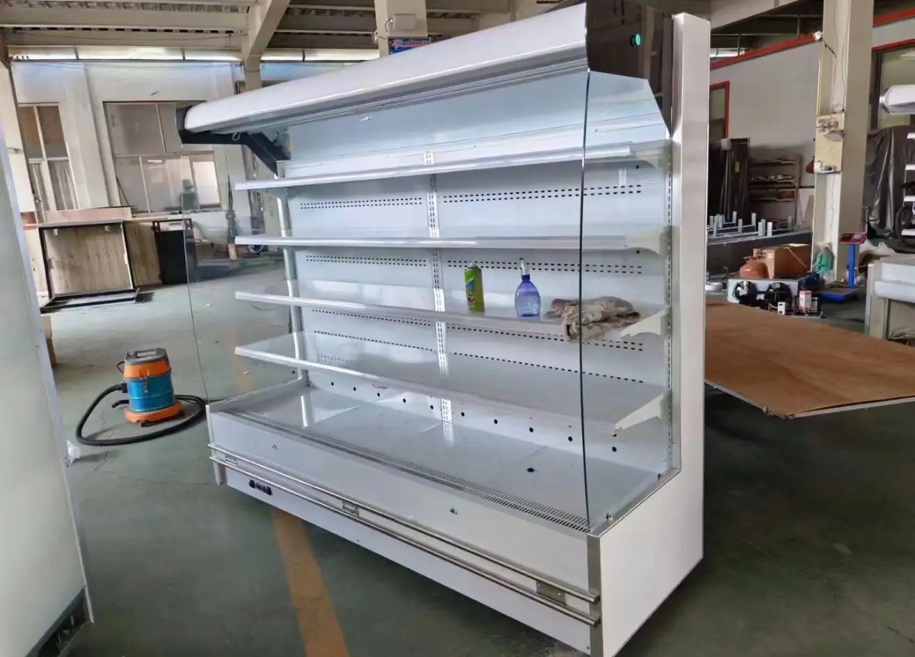 commercial multideck open chiller / supermarket refrigerated display case