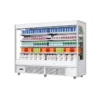 commercial open air multideck display chiller for supermarkets & convenience stores