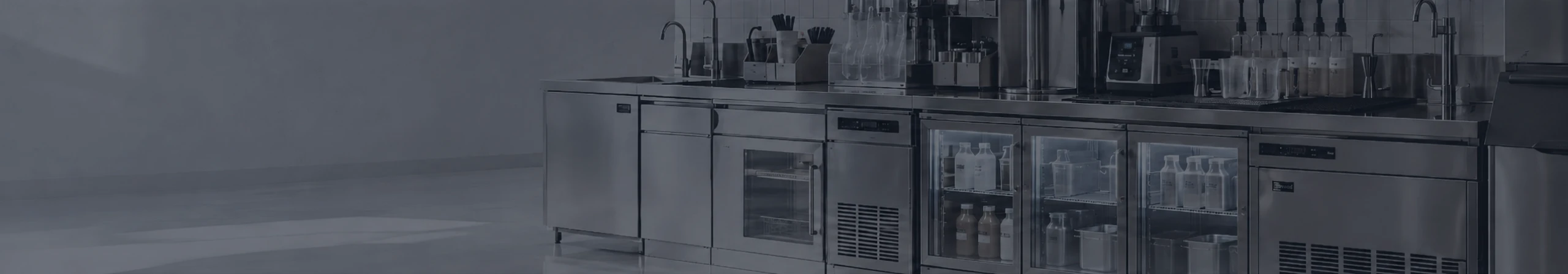 commercial refrigerators, freezers & prep tables