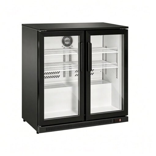 double-glass-door-commercial-beverage-display-chiller-under-counter-drink-refrigerator-showcase