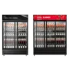 glass door display chiller (sliding door)