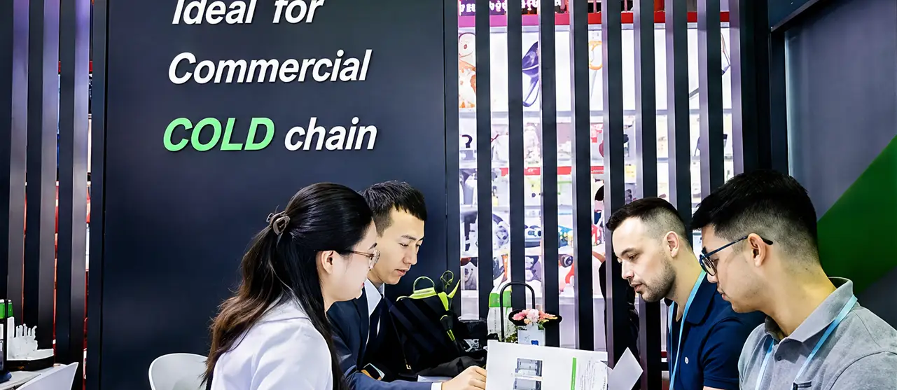 purui commercial refrigeration factory production linew