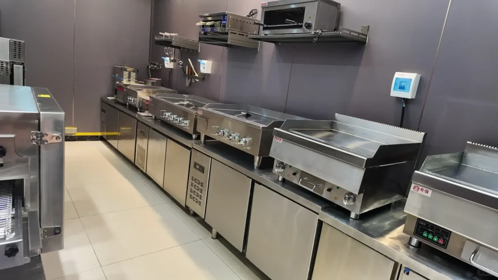 what equipment does a fast food or snack shop need (2)