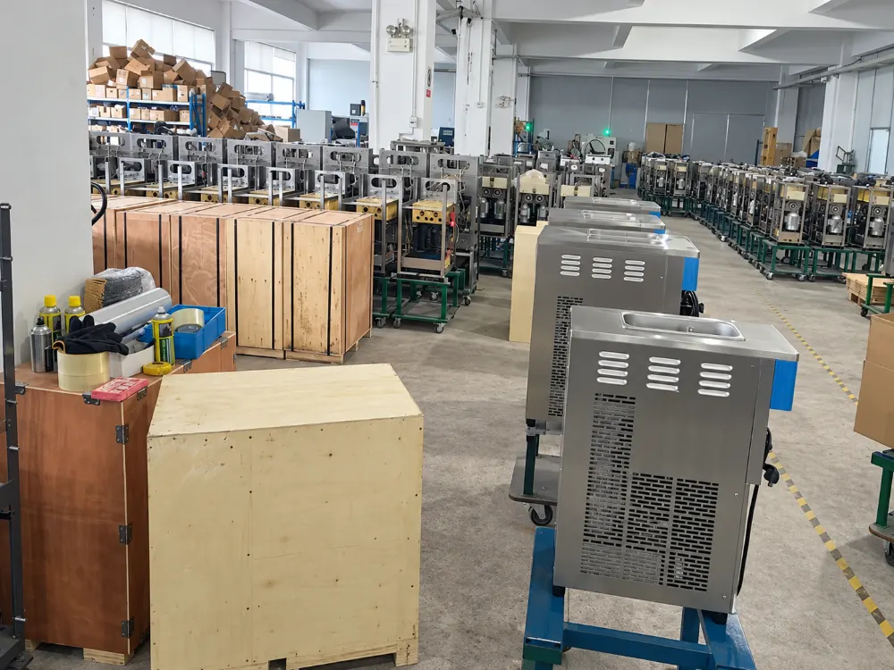 commercial automatic soft serve ice cream machine