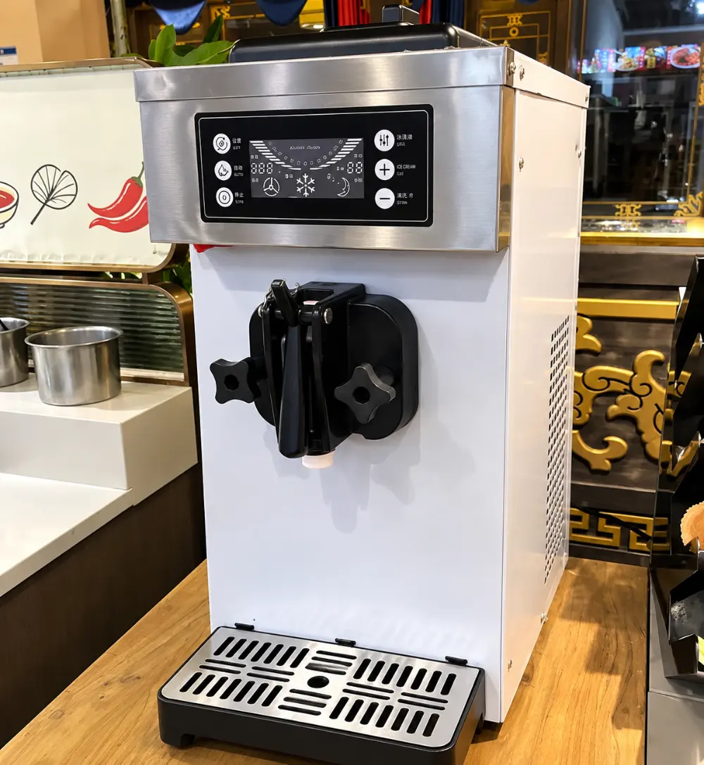commercial automatic soft serve ice cream machine