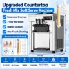 commercial automatic soft serve ice cream machine