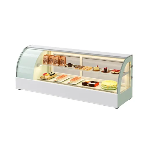 commercial cake display chiller for café, bakery & dessert shop