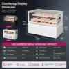 commercial cake display refrigerator for bakery, café & pastry shop