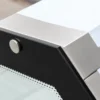commercial curved glass deli display chiller