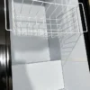 commercial deep chest freezer with storage basket