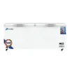 commercial deep chest freezer with storage basket