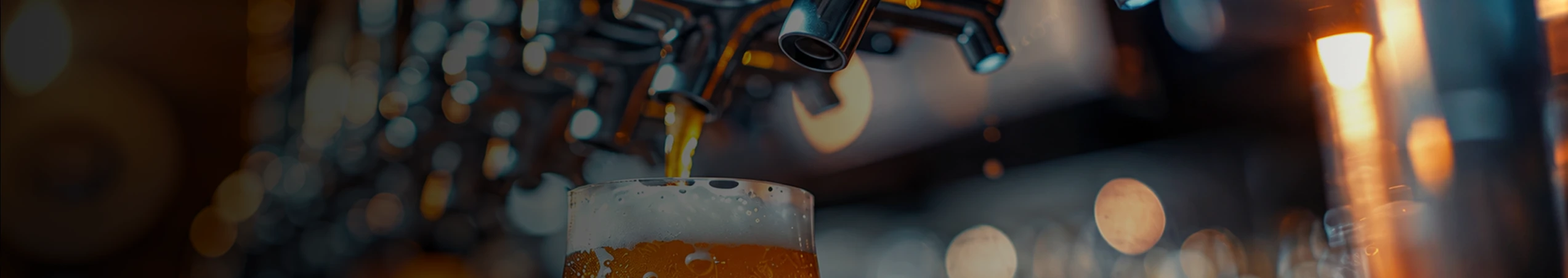 commercial draft beer dispenser