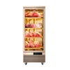 commercial dry aging meat cabinet | beef aging refrigerator with glass door