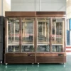 commercial dry aging meat cabinet | beef aging refrigerator with glass door