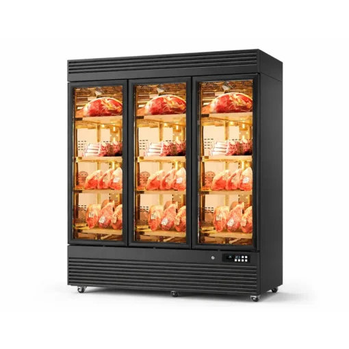 commercial meat hanging chiller with glass doors (复制)
