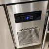 commercial dual temperature refrigerated freezer worktable