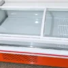 commercial, fan cooled, fresh meat, deli, display chiller, pork, beef, lamb, fruit, bbq skewers