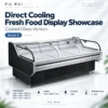 commercial fresh produce refrigerated display showcase