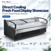 commercial fresh produce refrigerated display showcase