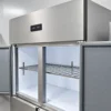 commercial multi door stainless steel upright chiller & freezer