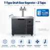 commercial multi tap draft beer cooling & dispensing station
