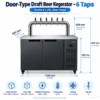 commercial multi tap draft beer cooling & dispensing station