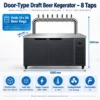 commercial multi tap draft beer cooling & dispensing station