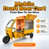 commercial multi tap draft beer cooling & dispensing station