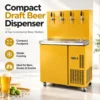 commercial multi tap draft beer cooling & dispensing station