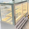 commercial refrigerated cake display case for bakery & pastry shop