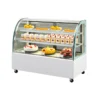 commercial refrigerated cake display case for bakery & pastry shop